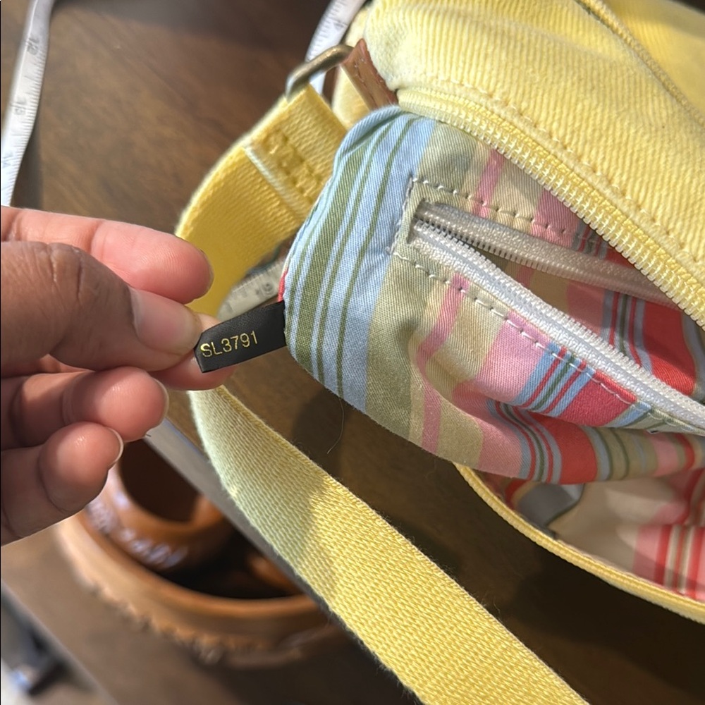 Fossil Yellow Crossbody Bag Casual Style - Picture 11 of 14